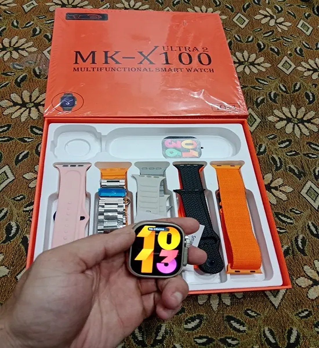 Mk-X100 Ultra 2-10 in 1 Multifunctional Smart Watch - Image 2