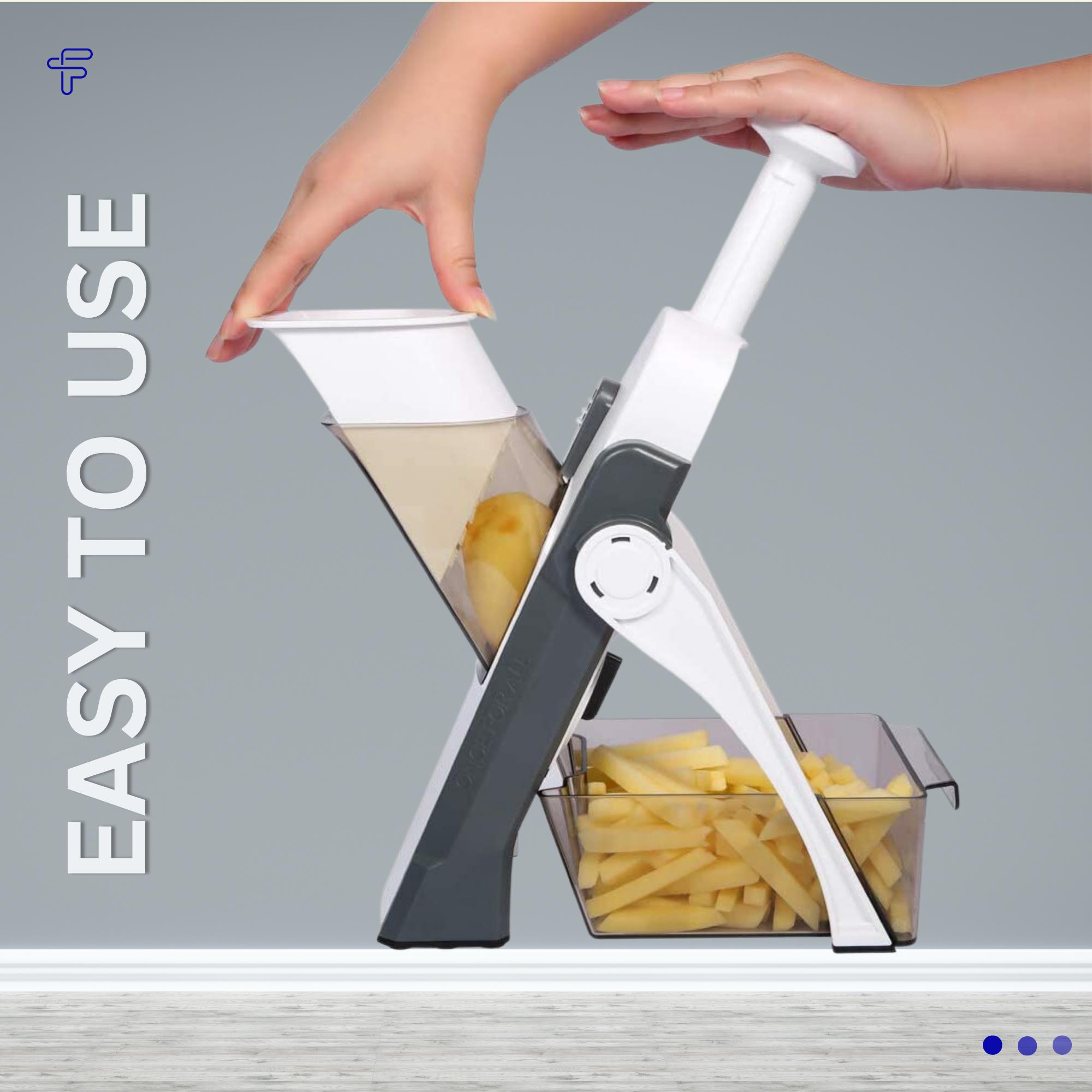 Multi-Use Vegetables & Fruit Cutter (8 In 1) - Image 4