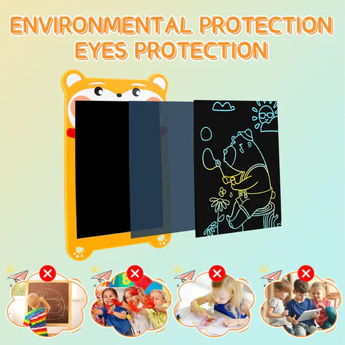 10 inch LCD Writing Tablet for Kids with 2 FREE tablets - Image 8