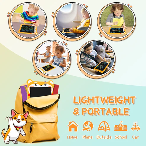 10 inch LCD Writing Tablet for Kids with 2 FREE tablets - Image 9