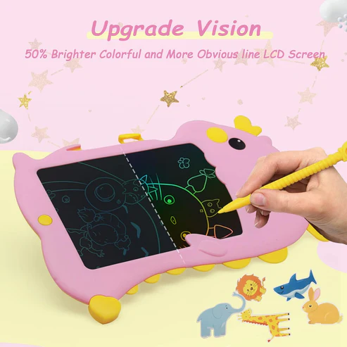 10 inch LCD Writing Tablet for Kids with 2 FREE tablets - Image 10
