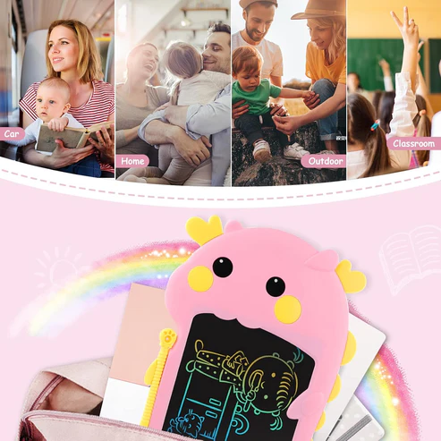 10 inch LCD Writing Tablet for Kids with 2 FREE tablets - Image 12