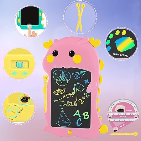 10 inch LCD Writing Tablet for Kids with 2 FREE tablets - Image 2
